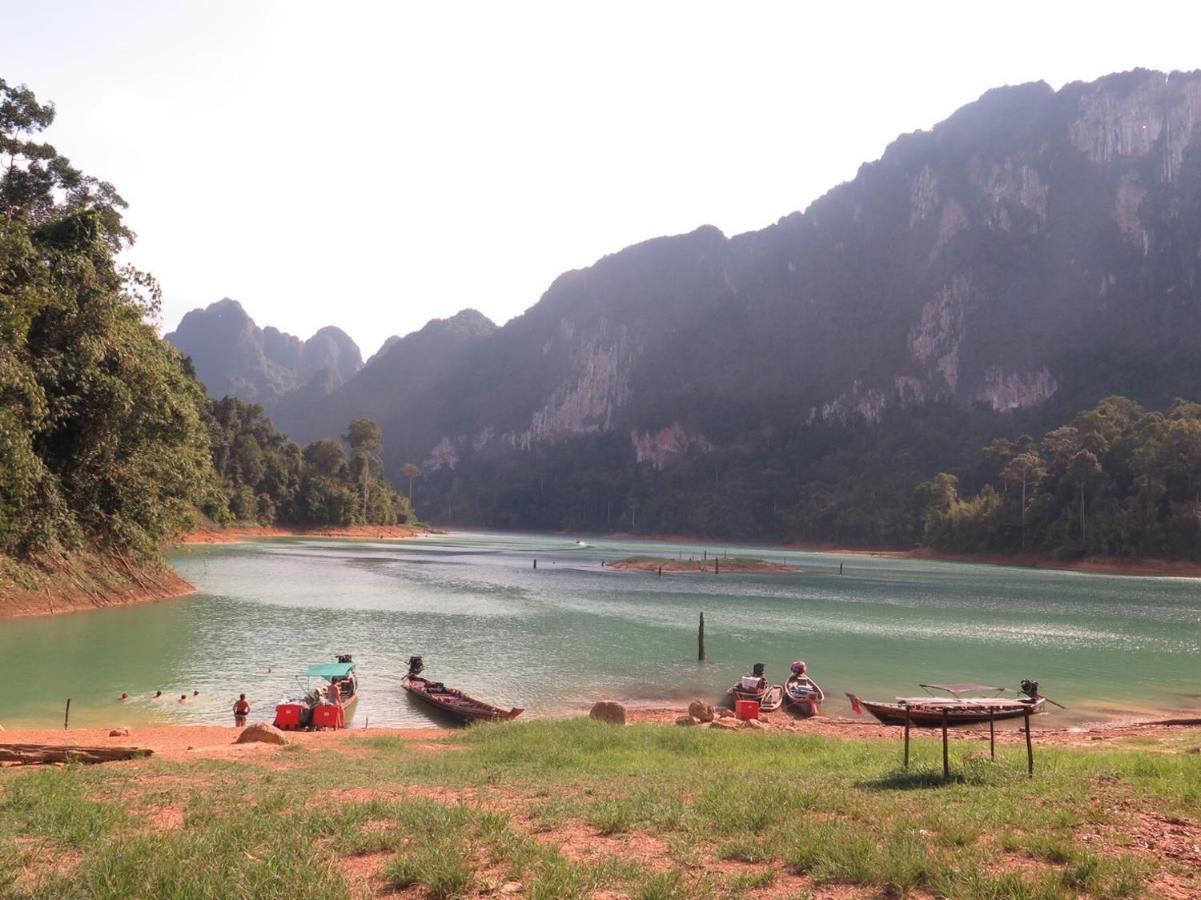 Khaosok Bamboo Huts Resort Khao Sok National Park Exterior foto