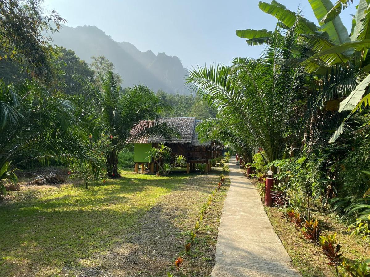 Khaosok Bamboo Huts Resort Khao Sok National Park Exterior foto